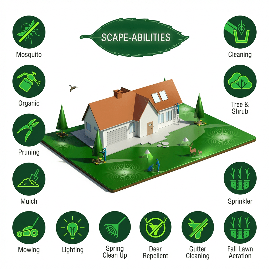 one company zero stress  lawn and property maintenance
